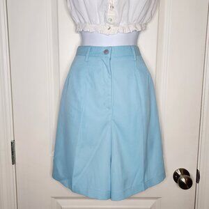 Coral Bay Golf blue high waist shorts size 12